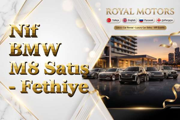 Nif BMW M8 Satış - Fethiye