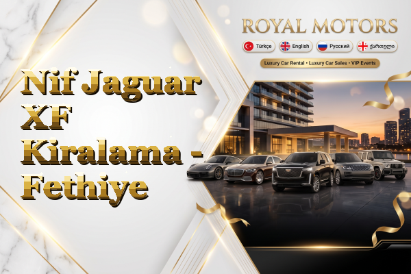 Nif Jaguar XF Kiralama - Fethiye