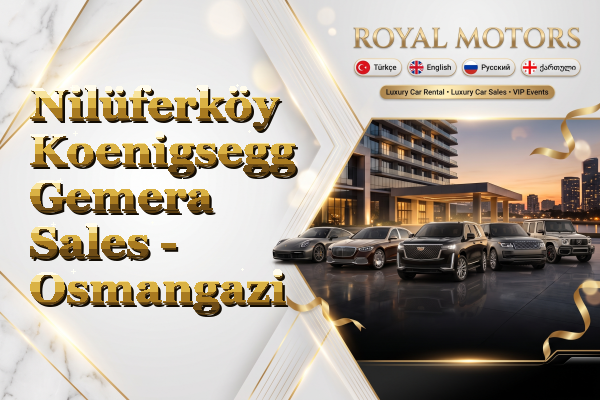 Nilüferköy Koenigsegg Gemera Sales - Osmangazi