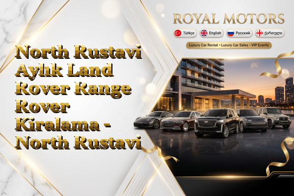 North Rustavi Aylık Land Rover Range Rover Kiralama - North Rustavi