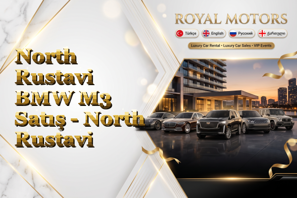 North Rustavi BMW M3 Satış - North Rustavi