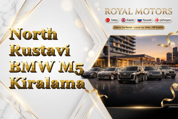 North Rustavi BMW M5 Kiralama