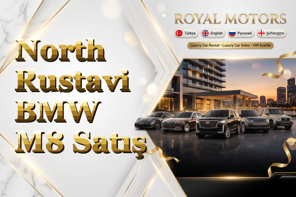 North Rustavi BMW M8 Satış