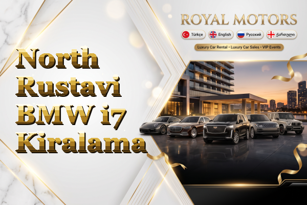 North Rustavi BMW i7 Kiralama