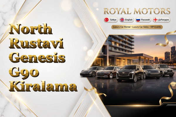 North Rustavi Genesis G90 Kiralama