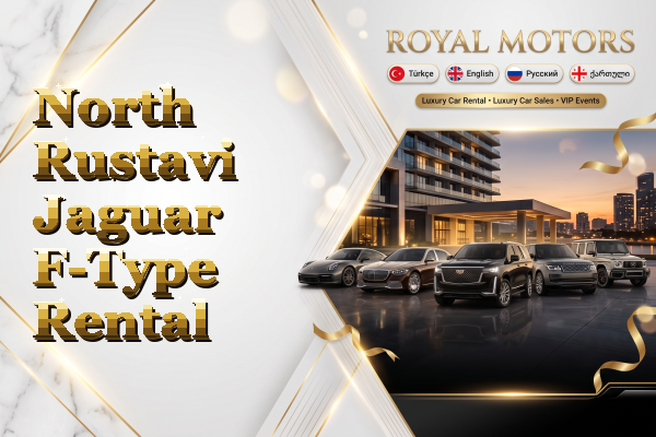 North Rustavi Jaguar F-Type Rental