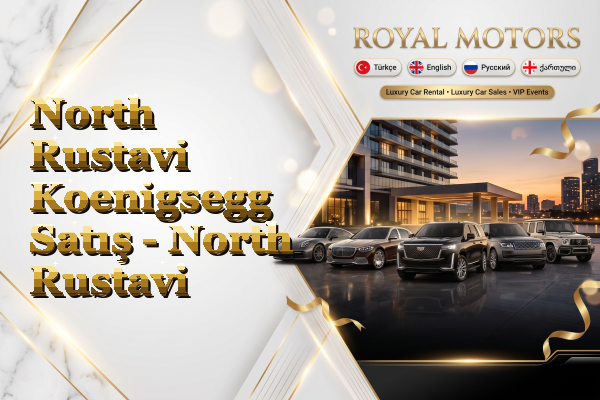 North Rustavi Koenigsegg Satış - North Rustavi