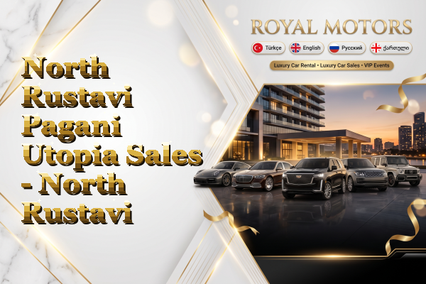 North Rustavi Pagani Utopia Sales - North Rustavi