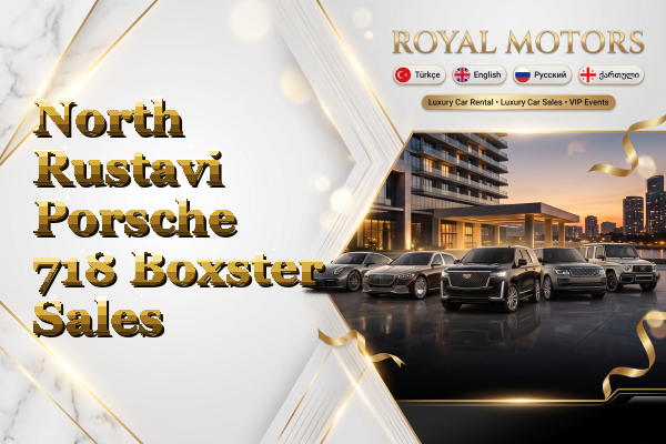 North Rustavi Porsche 718 Boxster Sales