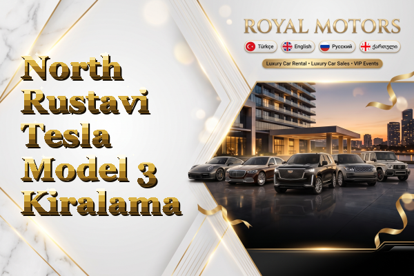 North Rustavi Tesla Model 3 Kiralama