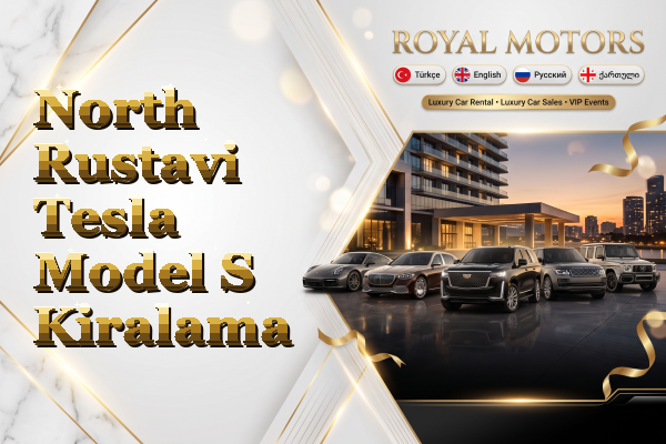 North Rustavi Tesla Model S Kiralama