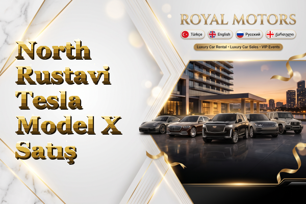 North Rustavi Tesla Model X Satış