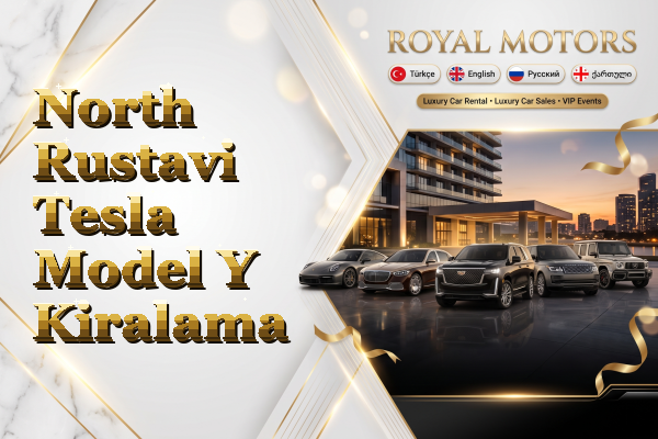 North Rustavi Tesla Model Y Kiralama