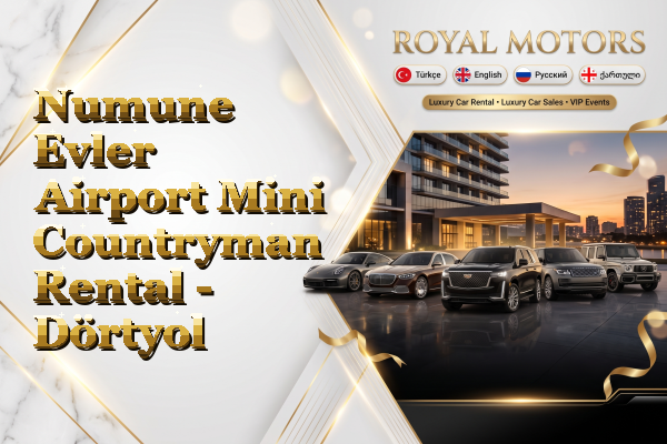 Numune Evler Airport Mini Countryman Rental - Dörtyol