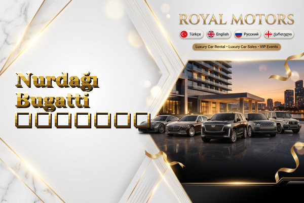 Nurdağı Bugatti გაყიდვა