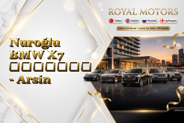 Nuroğlu BMW X7 გაყიდვა - Arsin