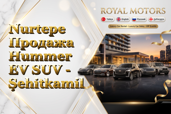 Nurtepe Продажа Hummer EV SUV - Şehitkamil