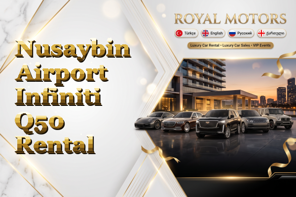 Nusaybin Airport Infiniti Q50 Rental