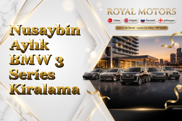 Nusaybin Aylık BMW 3 Series Kiralama