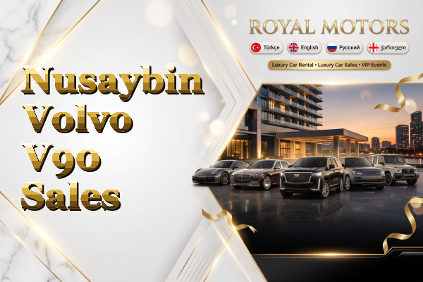 Nusaybin Volvo V90 Sales