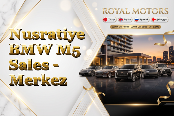 Nusratiye BMW M5 Sales - Merkez