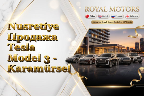 Nusretiye Продажа Tesla Model 3 - Karamürsel