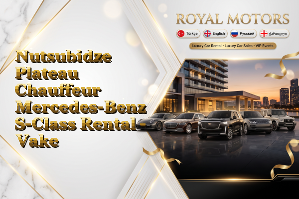 Nutsubidze Plateau Chauffeur Mercedes-Benz S-Class Rental - Vake