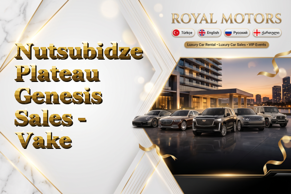 Nutsubidze Plateau Genesis Sales - Vake