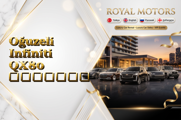 Oğuzeli Infiniti QX80 გაყიდვა
