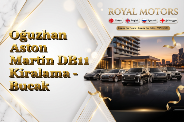 Oğuzhan Aston Martin DB11 Kiralama - Bucak