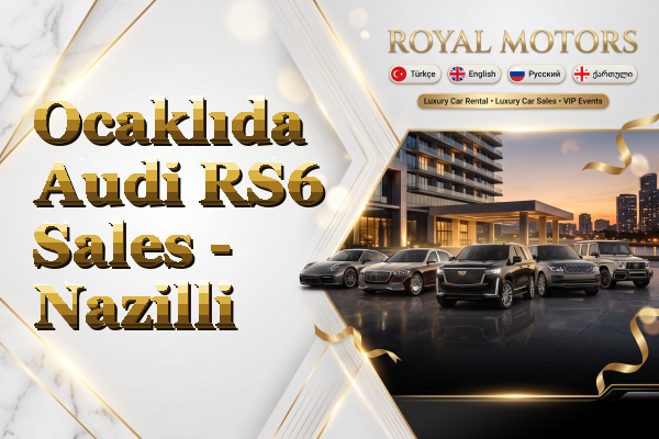 Ocaklıda Audi RS6 Sales - Nazilli