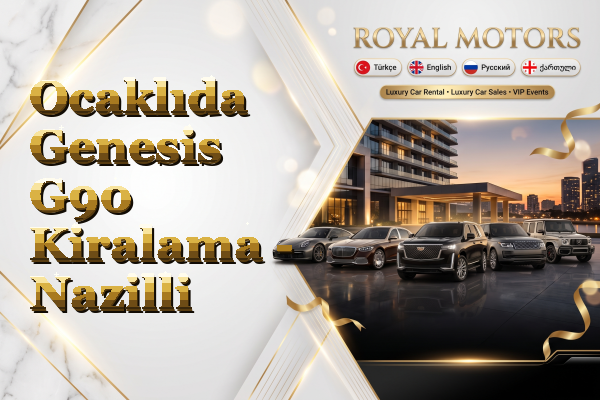 Ocaklıda Genesis G90 Kiralama - Nazilli