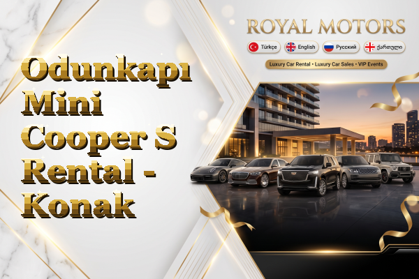 Odunkapı Mini Cooper S Rental - Konak