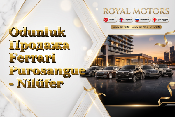 Odunluk Продажа Ferrari Purosangue - Nilüfer