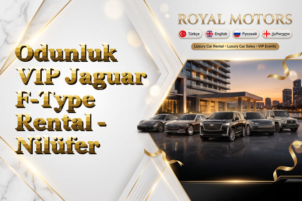 Odunluk VIP Jaguar F-Type Rental - Nilüfer
