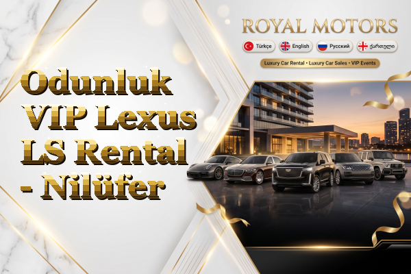 Odunluk VIP Lexus LS Rental - Nilüfer