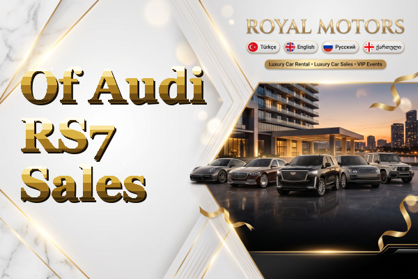 Of Audi RS7 Sales