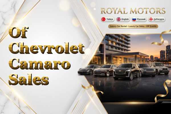 Of Chevrolet Camaro Sales