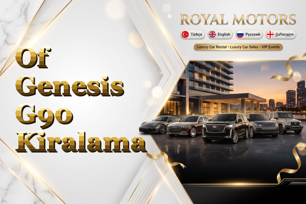 Of Genesis G90 Kiralama