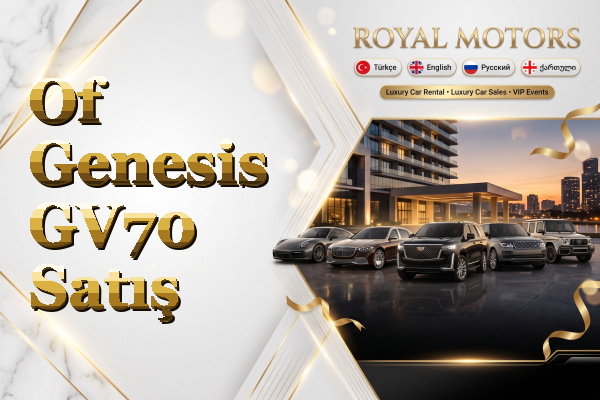 Of Genesis GV70 Satış