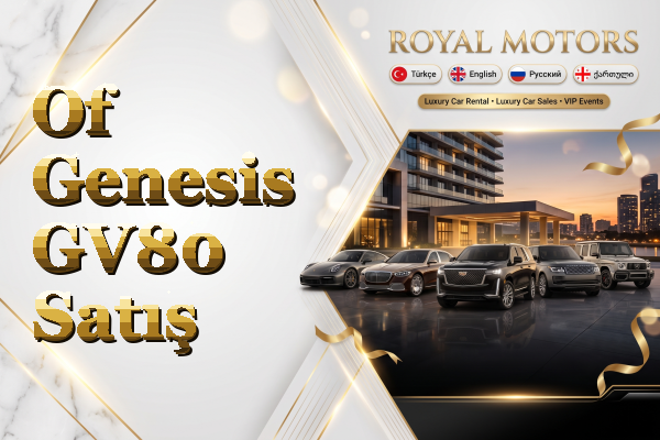 Of Genesis GV80 Satış