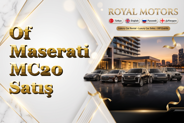 Of Maserati MC20 Satış