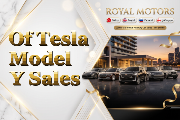 Of Tesla Model Y Sales