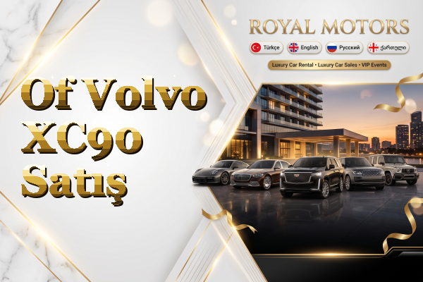 Of Volvo XC90 Satış