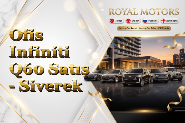 Ofis Infiniti Q60 Satış - Siverek