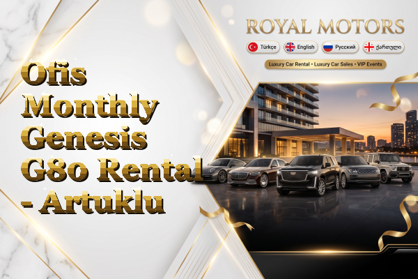 Ofis Monthly Genesis G80 Rental - Artuklu