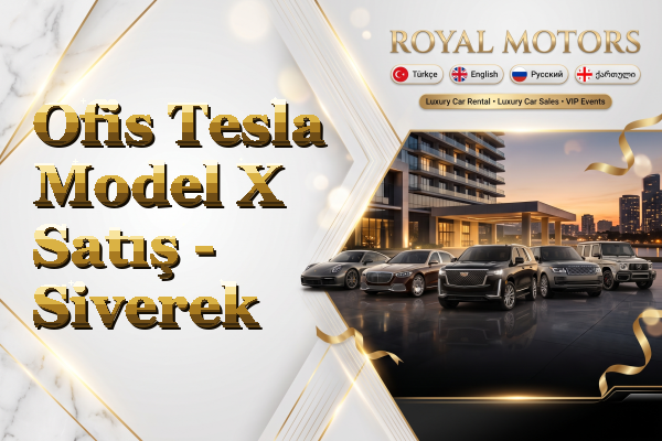 Ofis Tesla Model X Satış - Siverek