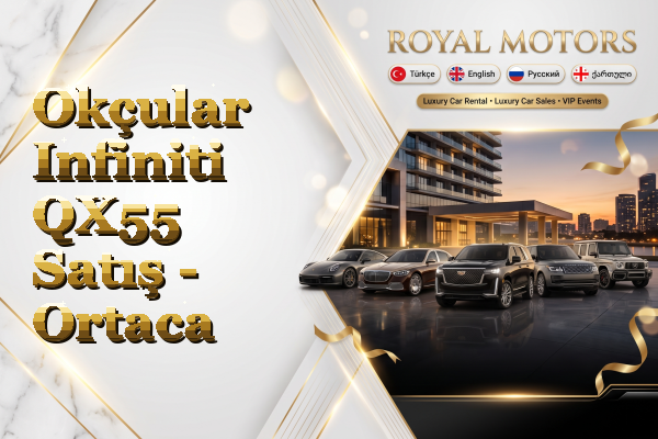 Okçular Infiniti QX55 Satış - Ortaca