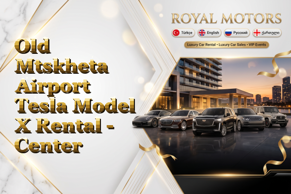 Old Mtskheta Airport Tesla Model X Rental - Center