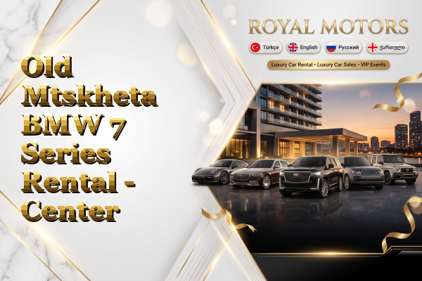 Old Mtskheta BMW 7 Series Rental - Center